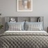 Mueble cabecero gris Sonoma 180x18,5x104,5