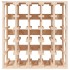 Botellero madera maciza de pino 58,5x33x60,5