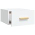 Mesitas de noche de pared 2 uds blanco 35x35x20