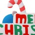 Decoración inflable Merry Christmas con LED 197