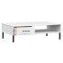 Mesa de centro patas de metal OSLO madera maciza pino