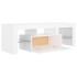 Mueble para TV con luces LED blanco 120x35x40