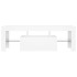 Mueble para TV con luces LED blanco 120x35x40