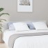 Cabecero de cama madera contrachapada blanco 200x1,5x80