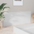 Cabecero de cama madera contrachapada blanco 200x1,5x80