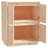 Aparador de madera maciza de pino 60x34x75