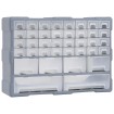 Organizador multicajones con 38 cajones 52x16x37,5 cm