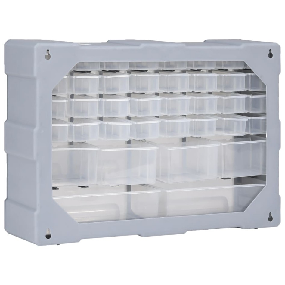 Organizador multicajones con 38 cajones 52x16x37,5