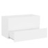 Mueble de lavabo madera de ingeniería blanco 80x38,5x45