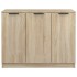 Aparador de madera contrachapada roble Sonoma 90,5x30x70