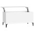 Mesa de centro madera contrachapada blanco 90x44,5x45