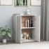 Aparador de madera contrachapada blanco 60x30x75