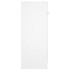 Aparador de madera contrachapada blanco 60x30x75
