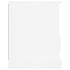 Mueble para TV madera contrachapada blanco 93x35,5x45