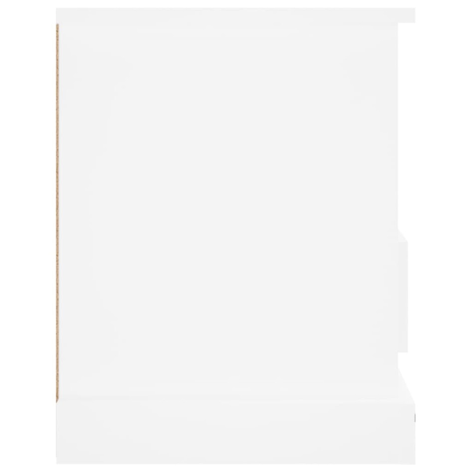 Mueble para TV madera contrachapada blanco 93x35,5x45