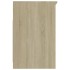 Cajonera de madera contrachapada color roble Sonoma 40x50x76