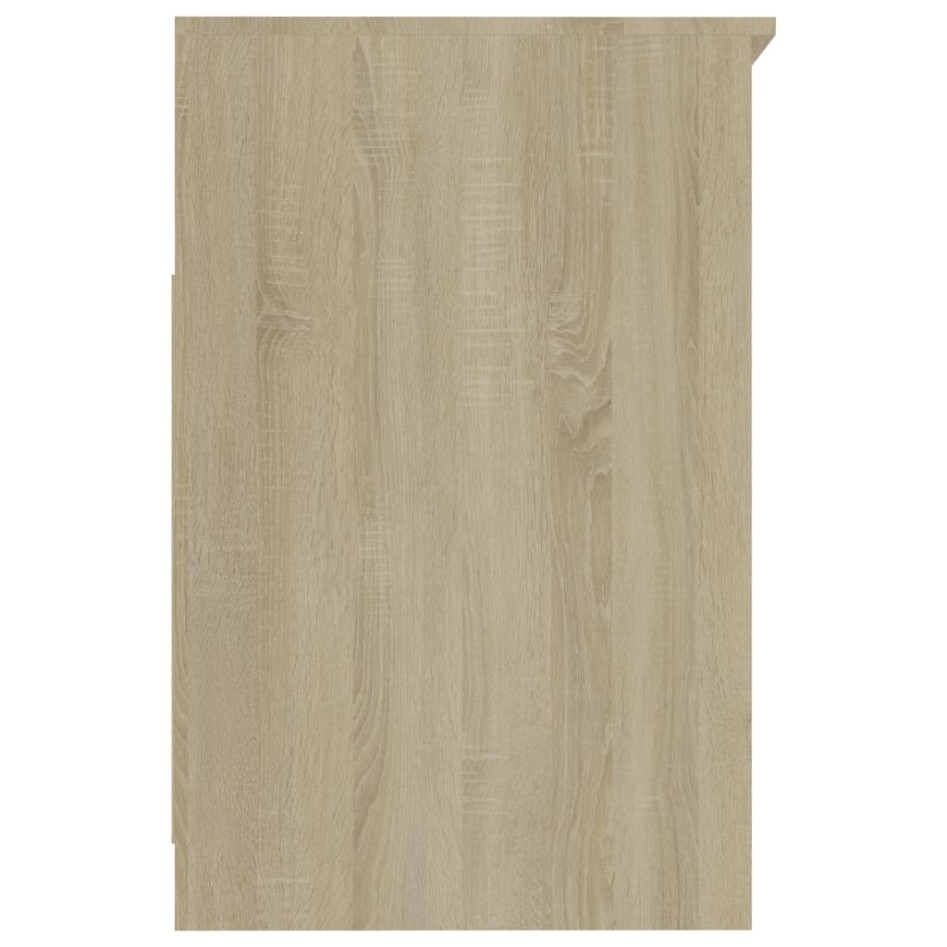 Cajonera de madera contrachapada color roble Sonoma 40x50x76