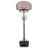 Canasta de baloncesto polietileno negro 216-250