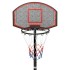 Canasta de baloncesto polietileno negro 216-250