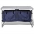 Armario de camping plegable con estructura de