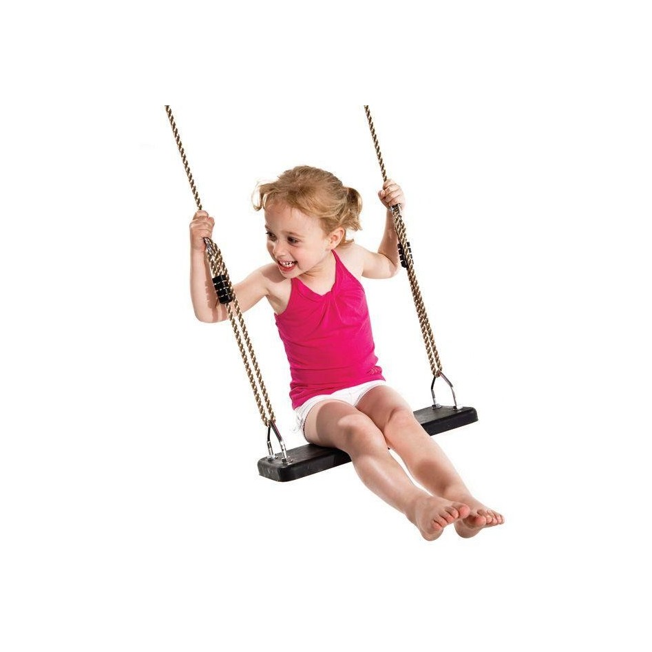 Columpio Doble Karai Deluxe Asientos Con Cuerdas