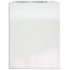 Mesita de noche de pared blanco brillante 50x36x47