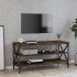 Mueble para TV madera contrachapada roble ahumado 100x40x50