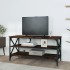 Mueble para TV madera contrachapada roble ahumado 100x40x50
