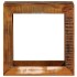 Taburete de madera maciza reciclada 40x30x40