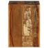 Taburete de madera maciza reciclada 40x30x40