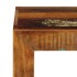 Taburete de madera maciza reciclada 40x30x40