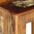 Taburete de madera maciza reciclada 40x30x40