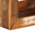 Taburete de madera maciza reciclada 40x30x40
