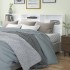 Mueble cabecero blanco brillante 220x19x103,5