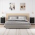Mesitas de noche de pared 2 uds negras 41,5x36x53