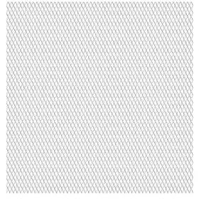 Valla alambrada jardín acero inoxidable 100x85 cm 20x10x2