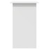 Escritorio de madera contrachapada blanco 80x45x74