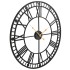 Reloj de pared vintage movimiento cuarzo metal 60 cm