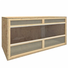 Terrario de madera contrachapada 100x47x47