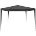 Carpa para fiestas PE gris antracita 3x4