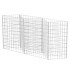 Cesta de muro de gaviones acero galvanizado 120x30x100