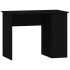 Escritorio de madera contrachapada negro 100x55x75