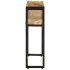 Jardinera de madera de mango rugosa 60x20x68