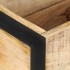 Jardinera de madera de mango rugosa 60x20x68
