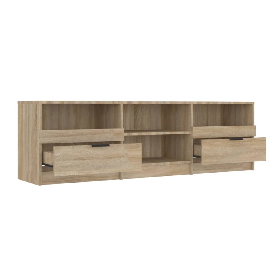 Mueble de TV madera contrachapada roble Sonoma 150x33,5x45