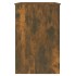 Escritorio madera contrachapada roble ahumado 100x50x76