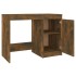 Escritorio madera contrachapada roble ahumado 100x50x76