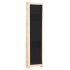 Biombo divisor de 6 paneles de tela negro 240x170x4