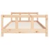 Estructura de cama para niños madera maciza de pino 90x200