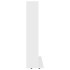 Armario para CDs madera contrachapada blanco 102x23x89,5